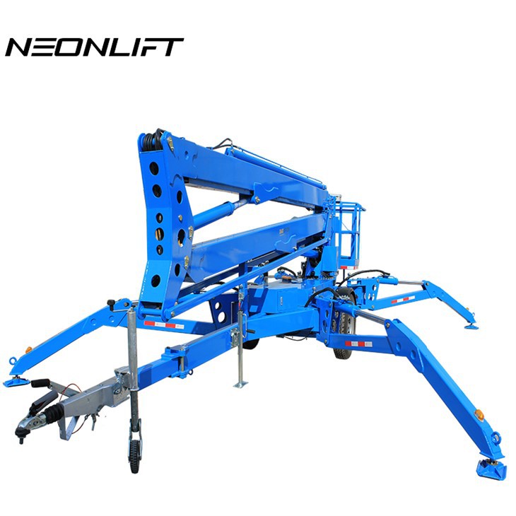 Industrial Mobile Spider Boom Lift